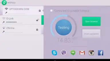 Capture d'écran de WifiPass Free Internet 2