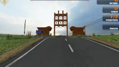 Capture d'écran de GraviTire 3D 3