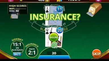 Capture d'écran de BLACKJACK! 2