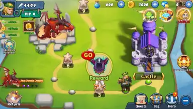 Capture d'écran de Dragon Knight 4