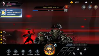 Capture d'écran de IDLE Berserker 6