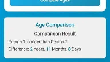Capture d'écran de Age Calculator 4