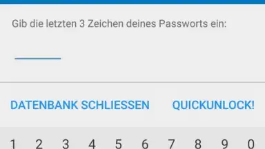 Capture d'écran de Keepass2Android 4