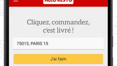 Capture d'écran de ALLO RESTO 9