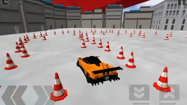 Capture d'écran de Racing Car Driving Simulator 7