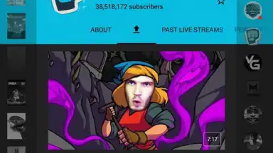 Capture d'écran de YouTube Gaming 4