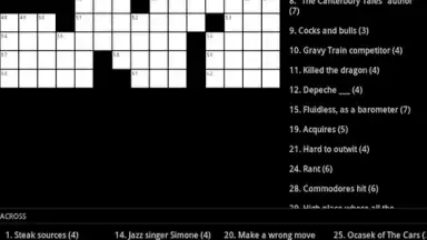Capture d'écran de Crossword Puzzle 5