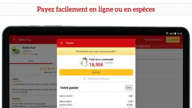 Capture d'écran de ALLO RESTO 1