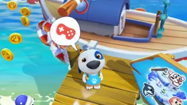 Capture d'écran de My Talking Hank: Islands 12