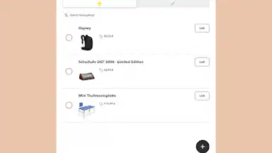 Capture d'écran de Wishlists 3