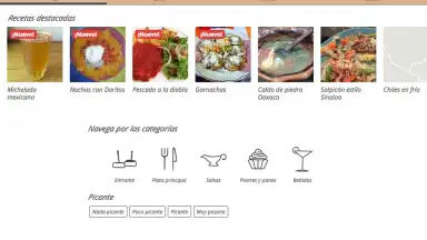 Capture d'écran de Recetas Mexicanas 15