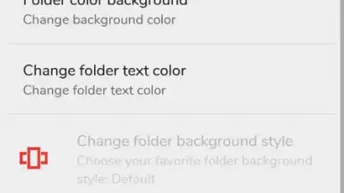 Capture d'écran de Flick Launcher 5