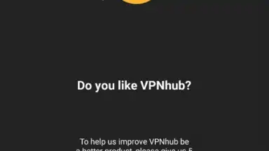 Capture d'écran de VPNhub 2