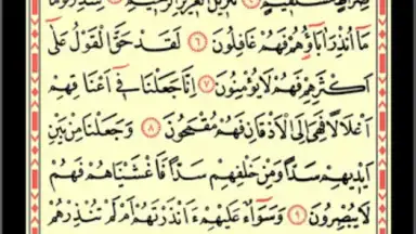 Capture d'écran de Yasin Suresi 1