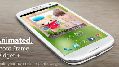 Capture d'écran de Animated Photo Frame Widget 9