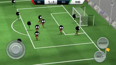 Capture d'écran de Stickman Soccer 2016 7