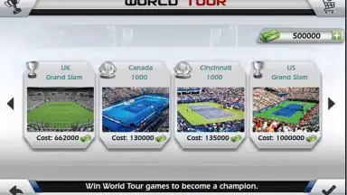 Capture d'écran de 3D Tennis 2