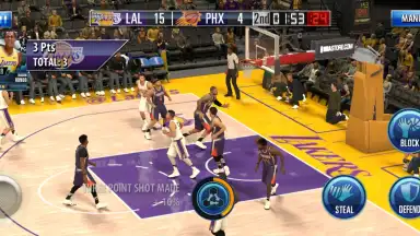Capture d'écran de NBA 2K Mobile 1