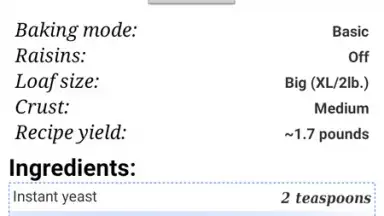 Capture d'écran de Breadmaker: 50 Recipes 2