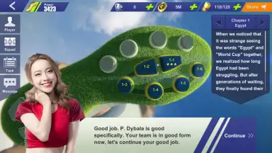 Capture d'écran de Ultimate Football Club 4