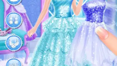 Capture d'écran de Ice Beauty Princess Makeover 4