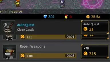 Capture d'écran de Endless Frontier 4
