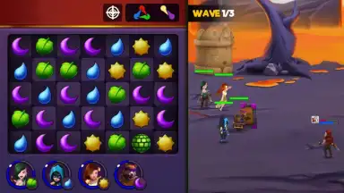 Capture d'écran de Kingdom Raids - Puzzle Wars 12