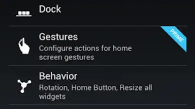 Capture d'écran de Nova Launcher 26