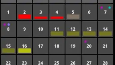 Capture d'écran de My Days - Period & Ovulation 1