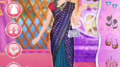Capture d'écran de Indian Girl Wedding Salon- Indian Bride 4