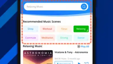 Capture d'écran de OKmusi - Any Music MP3 Downloader 5