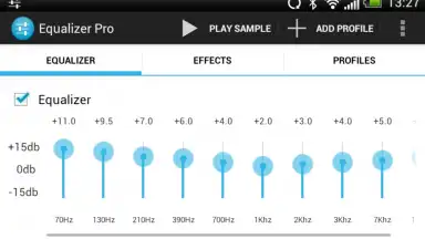Capture d'écran de Equalizer Pro 4