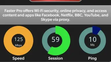 Capture d'écran de VPN-Faster Pro 9