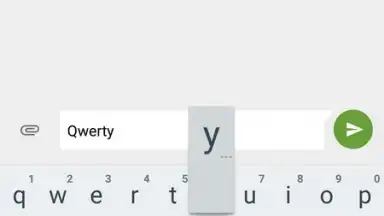 Capture d'écran de Czech Diacritic Keyboard 4