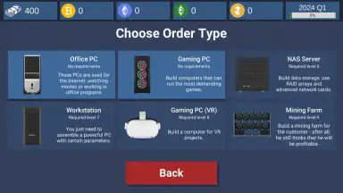 Capture d'écran de PC Creator Simulator 7