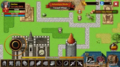 Capture d'écran de The Dark RPG: 2D Pixel Game 6