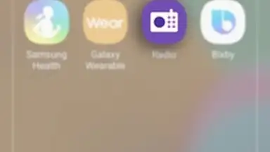 Capture d'écran de Samsung Radio 2