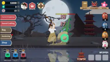 Capture d'écran de Samurai Kazuya 3