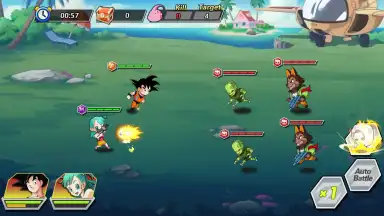 Capture d'écran de Saiyan Legends 1