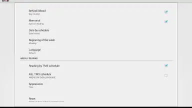 Capture d'écran de Bible Reading Schedule 9