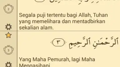 Capture d'écran de Quran Bahasa Melayu 10