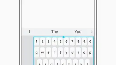 Capture d'écran de Samsung keyboard 1