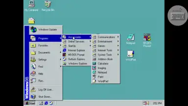 Capture d'écran de Win 98 Simulator 3