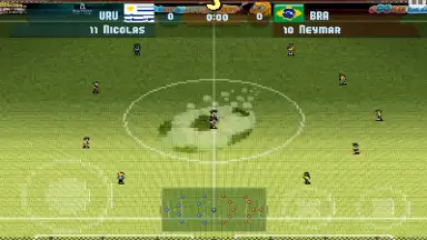 Capture d'écran de Pixel Cup Soccer 1