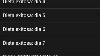 Capture d'écran de Dieta de 7 dias 2