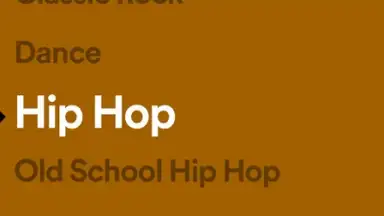 Capture d'écran de Spotify Stations 5