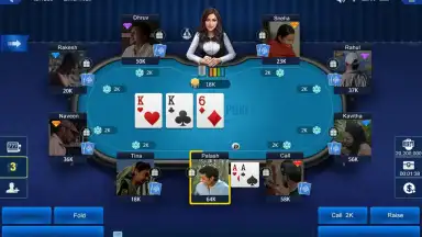 Capture d'écran de Shahi India Poker 7