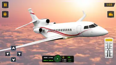Capture d'écran de Airplane Simulator Flight Game 4