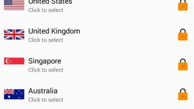 Capture d'écran de Hoxx VPN 3