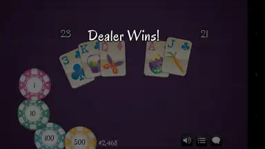 Capture d'écran de BlackJack 21 Pro 2